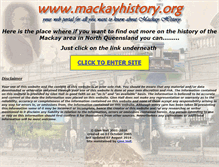 Tablet Screenshot of mackayhistory.org
